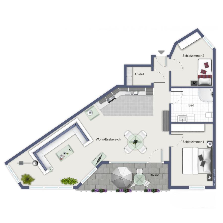Atlantik Wohnung 108 Kühlungsborn Zewnętrze zdjęcie